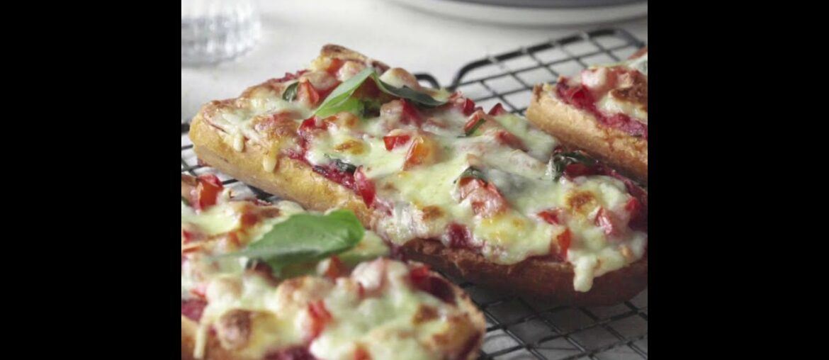 Bosch x Kitchen Stories French Bread Pizza Recipe