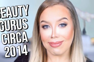 Beauty YouTubers in 2014 be like: