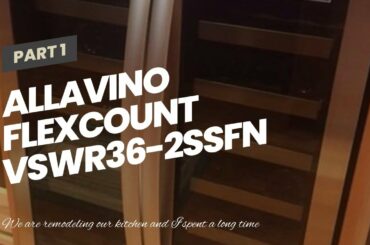 Allavino FlexCount VSWR36-2SSFN - 36 Bottle Dual Zone Wine Refrigerator with French Doors