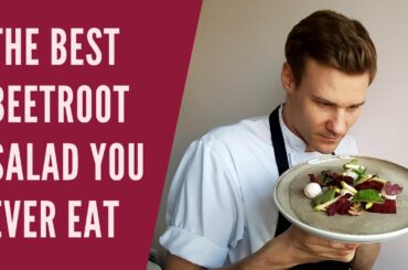 Fine Dining Beetroot Salad Recipe (Learn To Cook Like A Pro At Home)