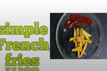 French fries (Aloo recipe)