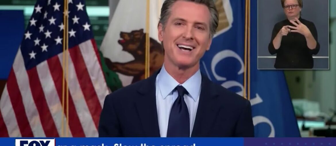 CAUGHT ON CAM: California Governor Gavin Newsom Caught Dining With A Huge Group