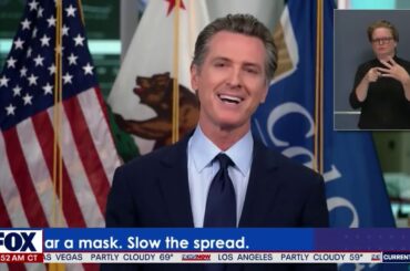 CAUGHT ON CAM: California Governor Gavin Newsom Caught Dining With A Huge Group