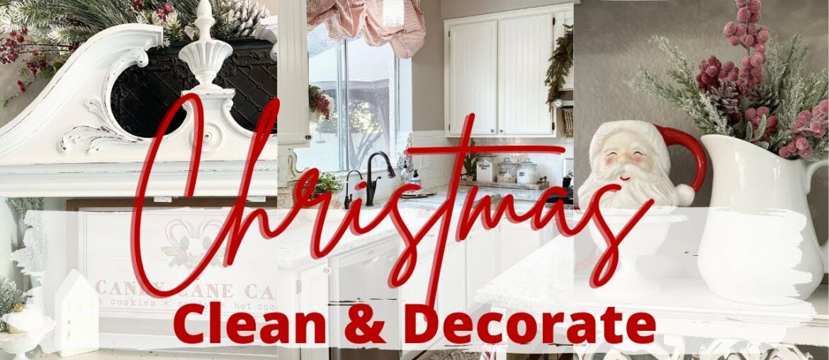CHRISTMAS CLEAN + DECORATE 2020 | CHRISTMAS DECOR | FARMHOUSE KITCHEN DECORATING IDEAS | Monica Rose CHRISTMAS CLEAN + DECORATE 2020 | CHRISTMAS DECOR | FARMHOUSE KITCHEN DECORATING IDEAS | Monica Rose