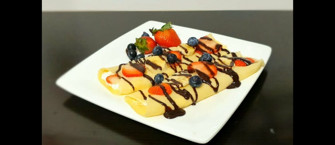 Crepes/French Crepes Recipe/Basic French Crepes Recipe/Easy Crepes Recipe-Amazing Kitchen Food