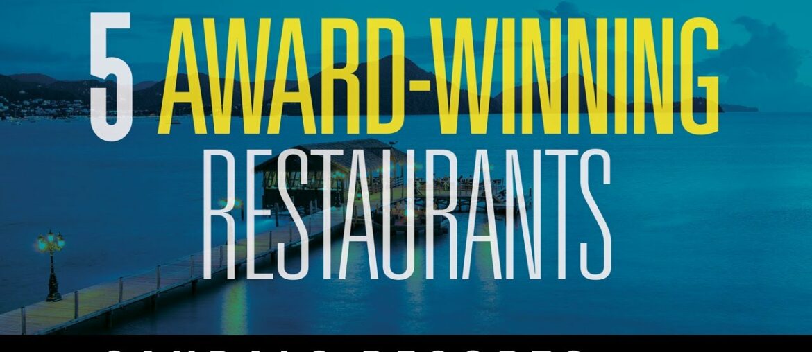Top 5 Award-Winning Restaurants at Sandals Resorts Top 5 Award-Winning Restaurants at Sandals Resorts