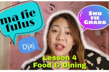Basic Arabic Tutorial Series: Lesson 4-Food & Dining