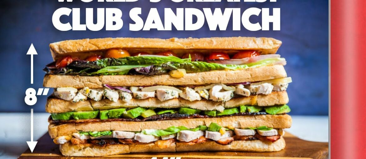 The ULTIMATE GOURMET Club Sandwich