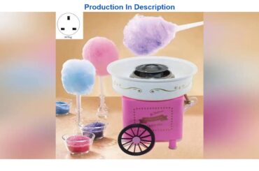 Review Cotton Candy Machine Countertop Cotton Candy Maker For Kids Perfect For Family Party Hallowe