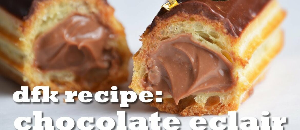 Awesome CHOCOLATE ECLAIR RECIPE!