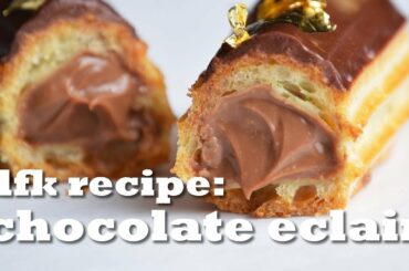 Awesome CHOCOLATE ECLAIR RECIPE!