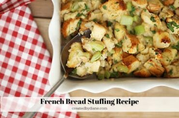 FRENCH BREAD STUFFING