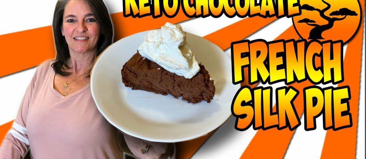 KETO Chocolate French Silk Pie Holiday Recipe - Decadently Delicious  DIY  :)
