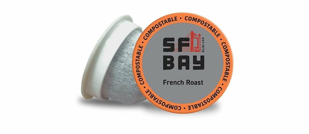 SF Bay Coffee French Roast, Dark Roast Compostable Coffee Pods, K Cup Compatible including Keurig 2 SF Bay Coffee French Roast, Dark Roast Compostable Coffee Pods, K Cup Compatible including Keurig 2