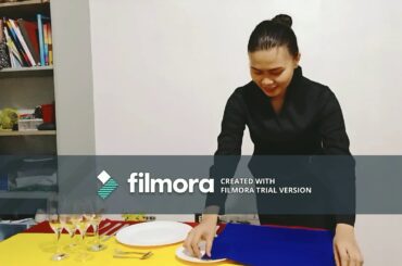 HOW TO DO FRENCH TABLE SET UP  BY: ROLIZ ANN G. NAPAO
