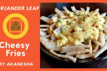 CHEESY FRENCH FRIES RECIPE | FRENCH FRIES WITH CHEESE SAUCE | CHEESE LOADED FRIES | AKANKSHA