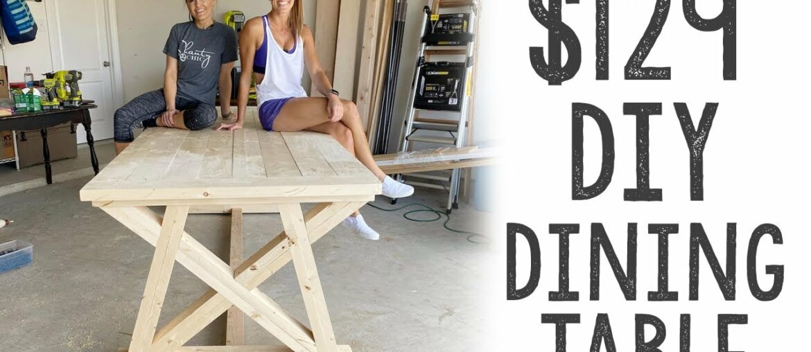$129 DIY Dining Table $129 DIY Dining Table