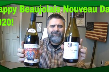 Happy Beaujolais Nouveau Day 2020!  Wine review and exciting give-a-away announcment!