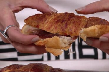 Authentic Gourmet (18) Imported French Straw. Croissants on QVC
