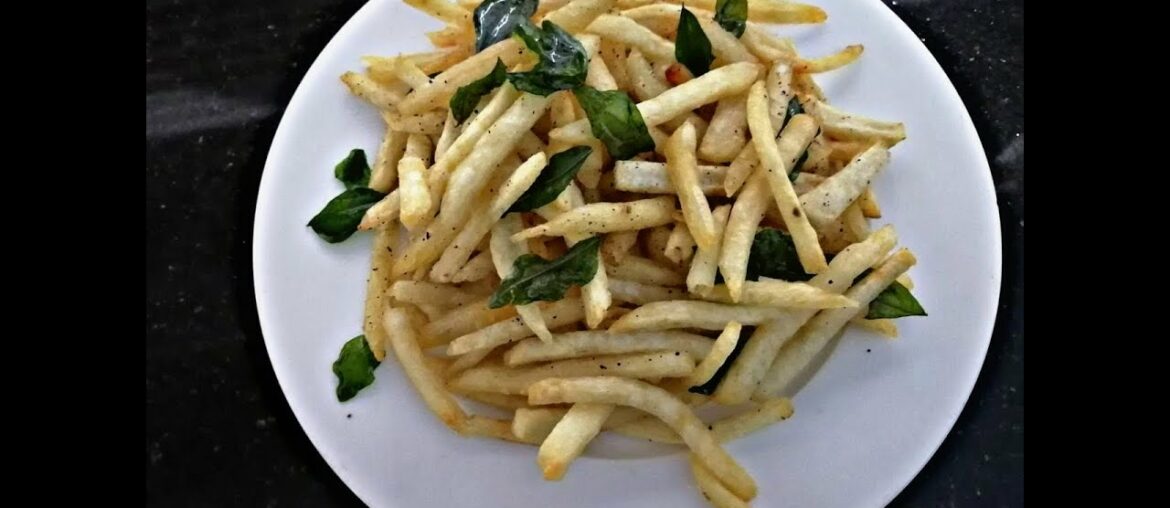 How to Make Crispy French Fries Recipe || Evening snacks || Malayalam || Crispy French Fries....