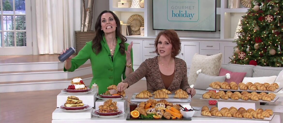 Authentic Gourmet 65 ct. Classic French Butter Croissants on QVC