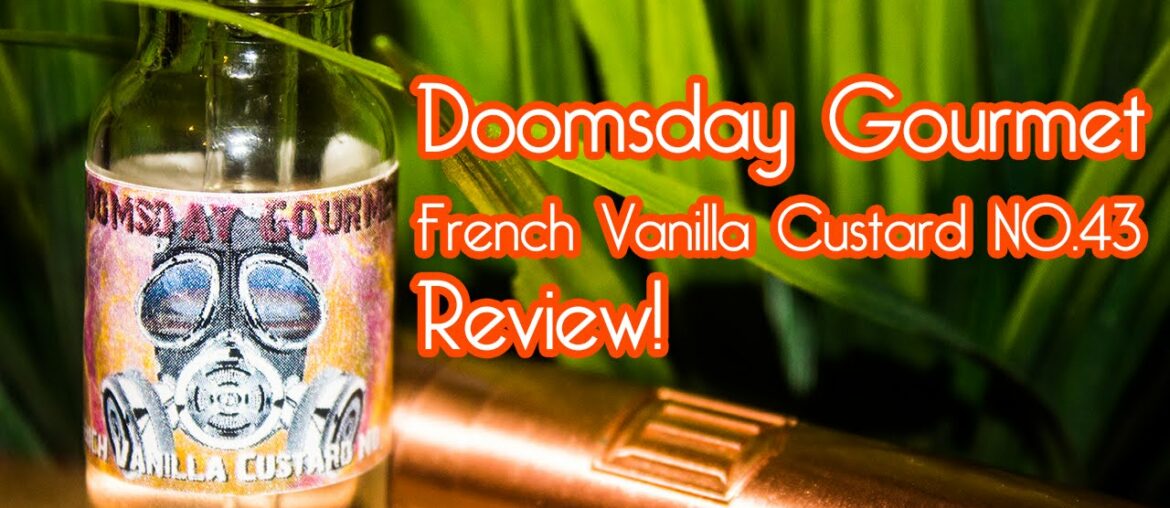 Doomsday Gourmet - French vanilla custard!