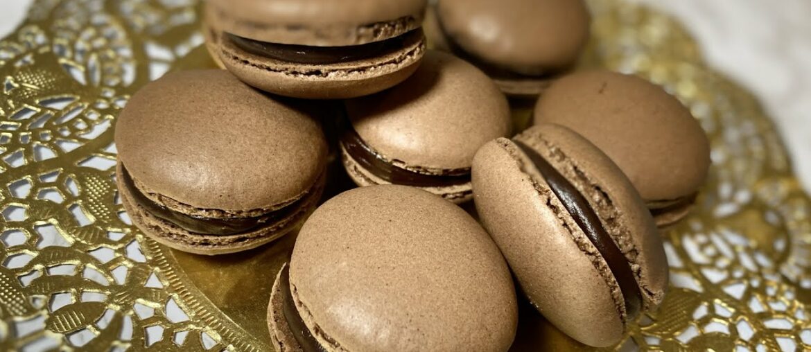 How To Make Perfect French Chocolate Macarons Easy Recipe | Recette inratable | Trending Recipes |