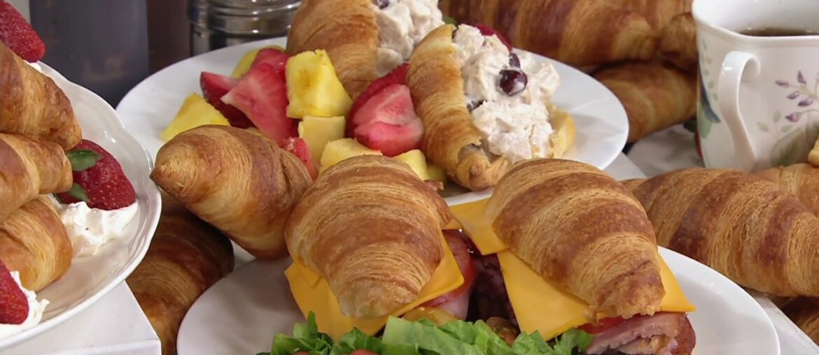 Authentic Gourmet 48 Large French Made Butter Croissants on QVC
