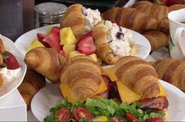 Authentic Gourmet 48 Large French Made Butter Croissants on QVC