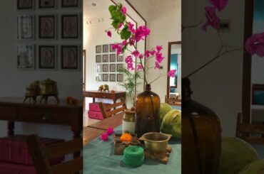 Indian Home Tour : Tour Of A Beautiful Pondicherry Home : Vintage Indian Home Tour  Home Decor Ideas