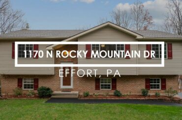 Redstone Run Realty - 1170 N Rocky Mountain Dr, Effort, PA 18330