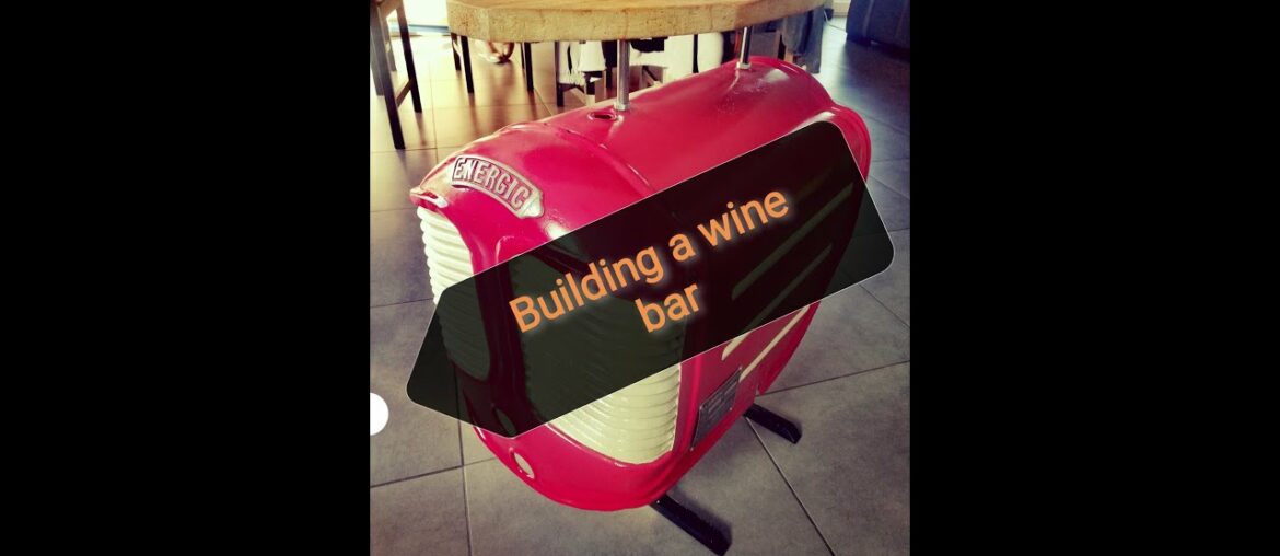 Making a small wine-bar from a old Energic hood