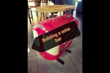 Making a small wine-bar from a old Energic hood