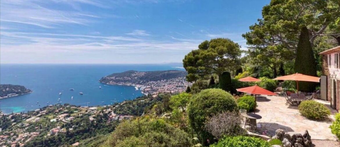 Panoramic Sea View Property For Sale in Villefranche-sur-Mer France
