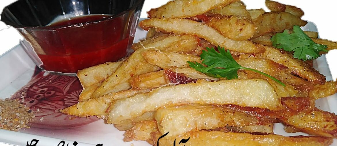 KFC style french fries recipe in urdu hindi 2020-crispy french fries resipe at home-Potato fires