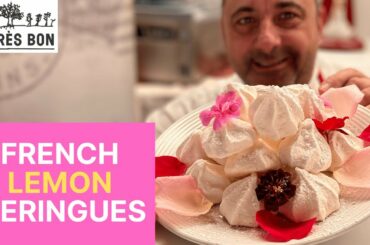French Cooking Classes with Chef Christophe - FRENCH LEMON MERINGUES