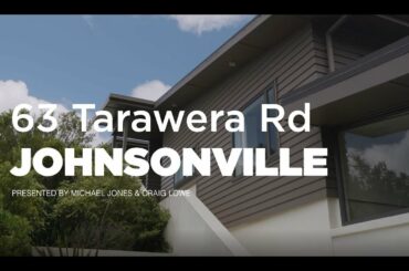 63 Tarawera Road, Johnsonville - Wellington (Michael Jones & Craig Lowe)