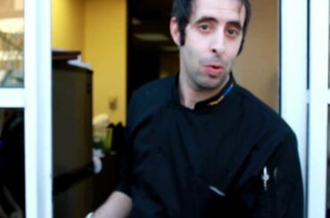 French Foie Gras with Peanut Butter gourmet appetizer at the Beverly Hills Caviar Tasting Club