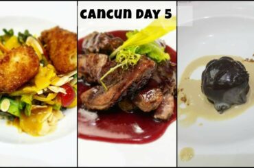 Pool Day and French Gourmet // Cancun Day 5