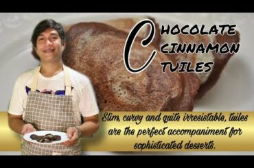 CHOCOLATE CINNAMON TUILES | Wing Cielo