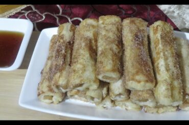 French Apple cinnamon toast Roll Recipes. Very Easy and simple recipe.