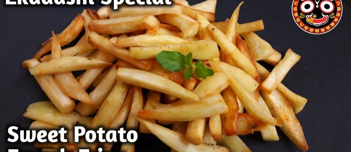 Sweet Potato French Fries || Ekadashi Special Recipe || Krishna's Cuisine #frenchfries
