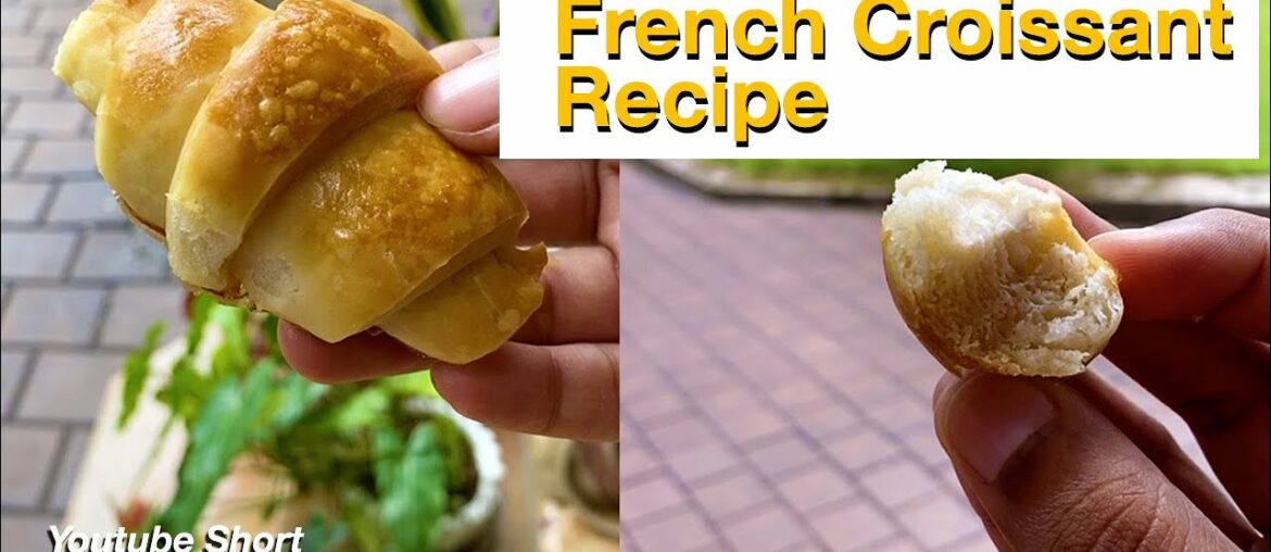French croissant recipe in malayalam #shorts French croissant recipe in malayalam #shorts