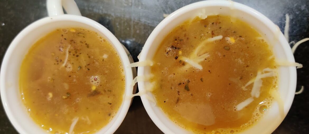 Hot & Cheesy French Onion Clear Soul Recipe | French Onion Soup