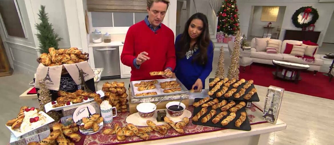 Authentic Gourmet (20) French Chocolate Custard Twists with Stacey Stauffer