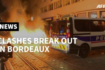 Clashes in the French city of Bordeaux after protest against new security law | AFP