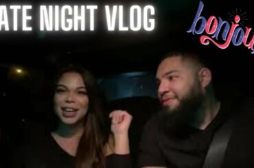 Date night vlog | GRWM VLog 2020 | Eating at a French restaurant for the first time