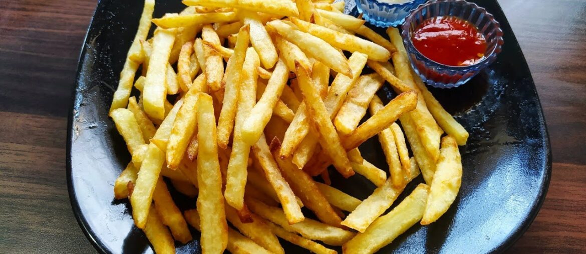 Crispy French Fries Easy Recipe | Restaurant Style French Fries At Home