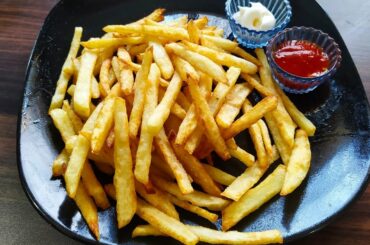 Crispy French Fries Easy Recipe | Restaurant Style French Fries At Home