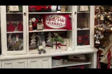 decorating a refinish french farmhouse hutch!!!